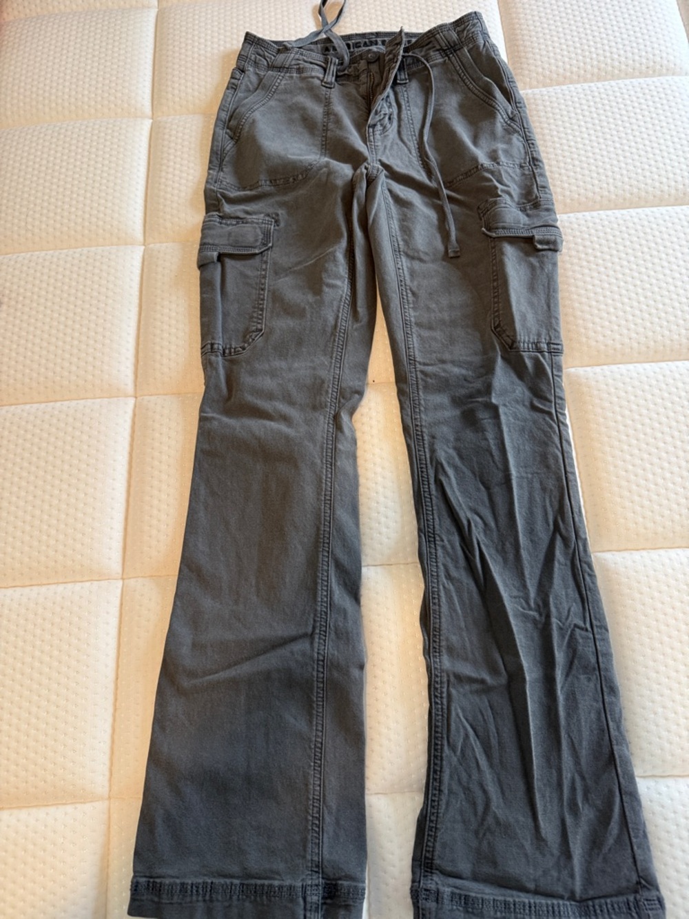 American Eagle Outfitters Dark Heather Gray Cargo Pants